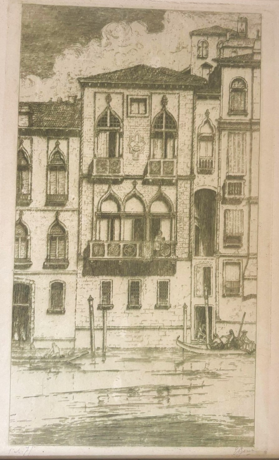 Grafiek Venetiaans huis