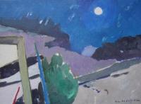[Blauwe maannacht III]