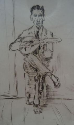 [Spaanse mandolinespeler (ca. 1912)]