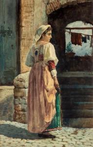 [Jonge Italiaanse vrouw (Rome)]