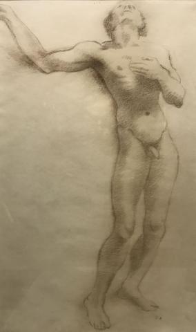 [Ontwerptekening oorlogsmonument]