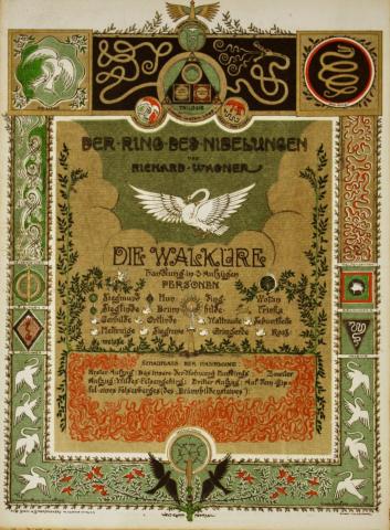 [Omslag programma Wagnervereniging (1903)]