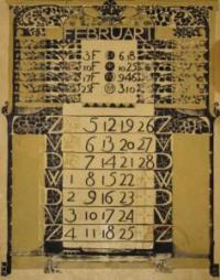 [Kalenderblad Februari (1899)]