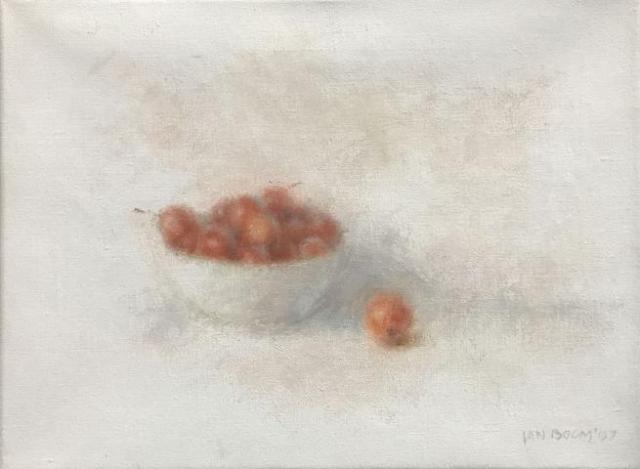 [Stilleven met kommetje fruit]