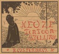 [Omslag voor Catalogus der Keuze-tentoonstelling van hedendaagsche Nederlandsche kunst]