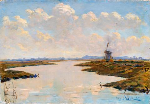 [Zaans polderlandschap]