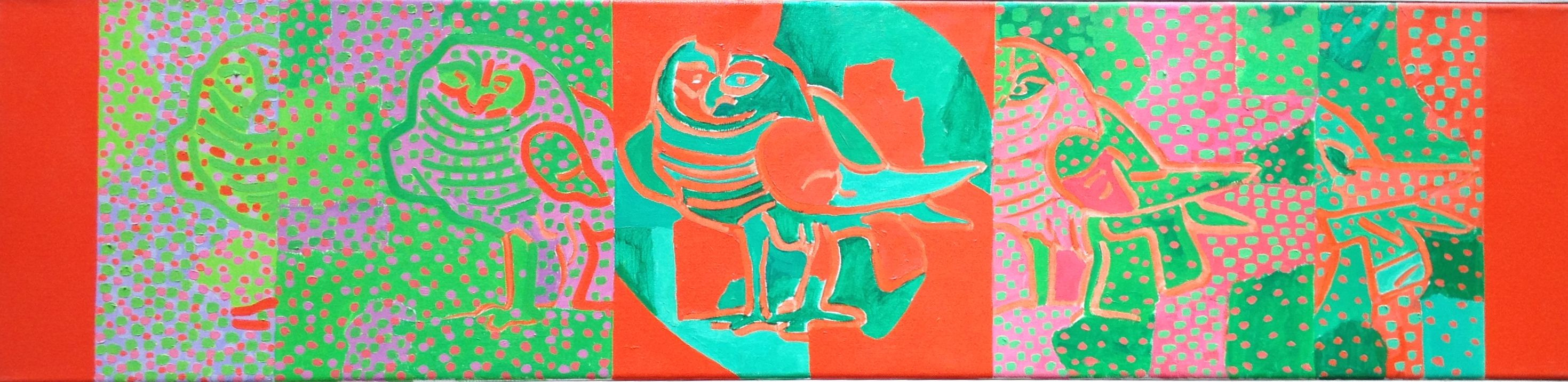 Schilderkunst Hommage à Picasso