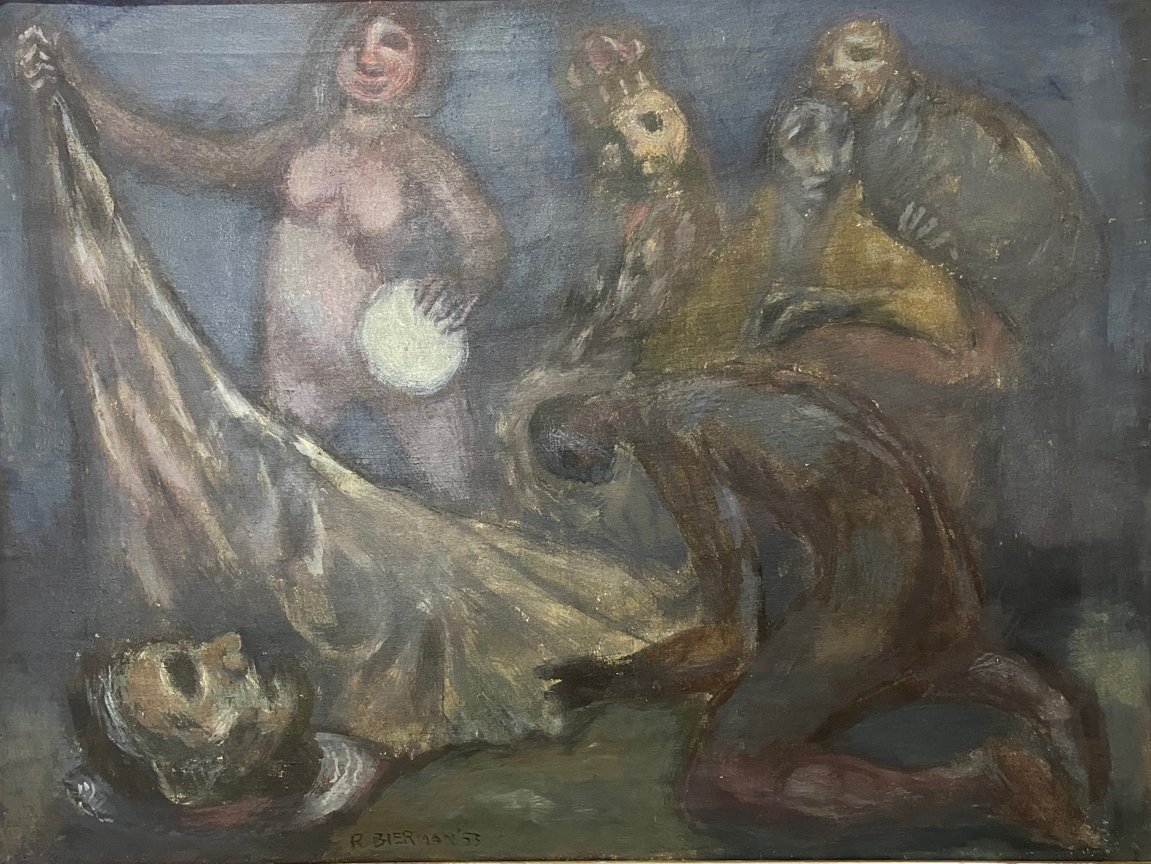 Schilderkunst Graflegging