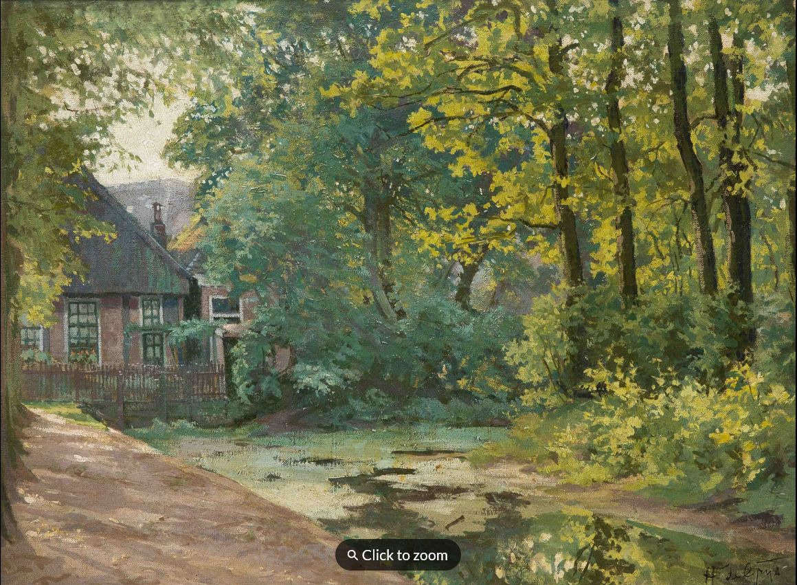 Gracht aan de Hoflaan te Almelo