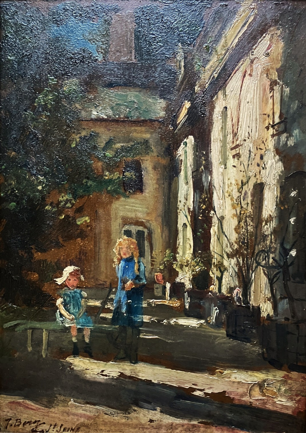 Schilderkunst De dochters van de kunstenaar
