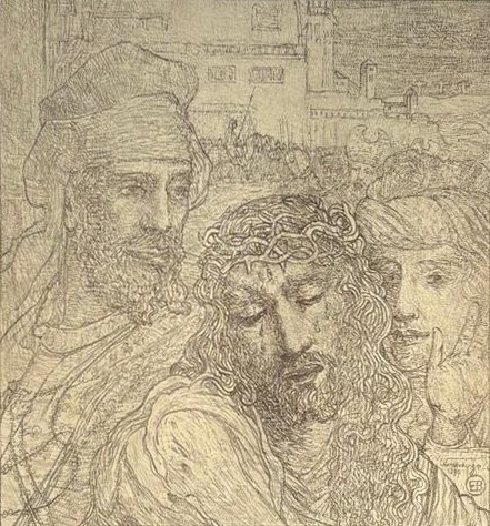 Grafiek Herinnering aan Oberammergau
