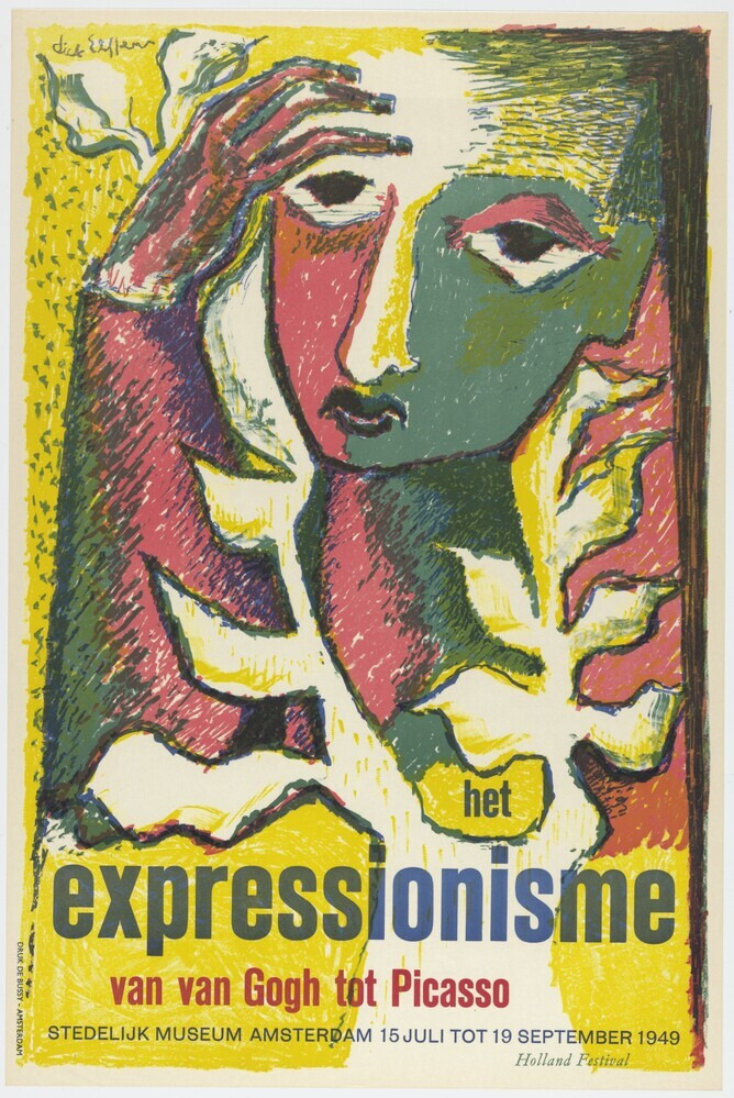 Grafiek Affiche Expressionisme