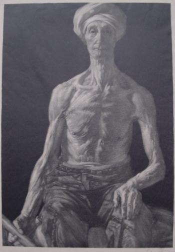 Grafiek Man met tulband naar Willem Witsen