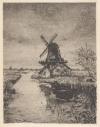 [Molen bij een vaart]