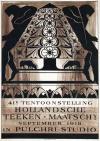 [Affiche van de 41ste tentoonstelling Hollandse Teekenmaatschappij, Pulchri.]