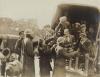 [De Britsche opmars te Kamerijk (Cambrai) Fransche vluchtelingen arriveren.]