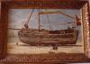 [Scheveningse bomschuit op het strand na de storm van 1894]